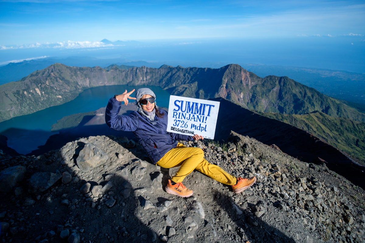 rinjani 4 days trekking