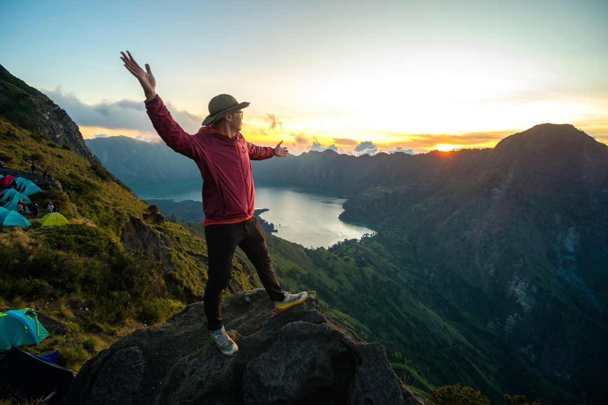rinjani 4 days trekking