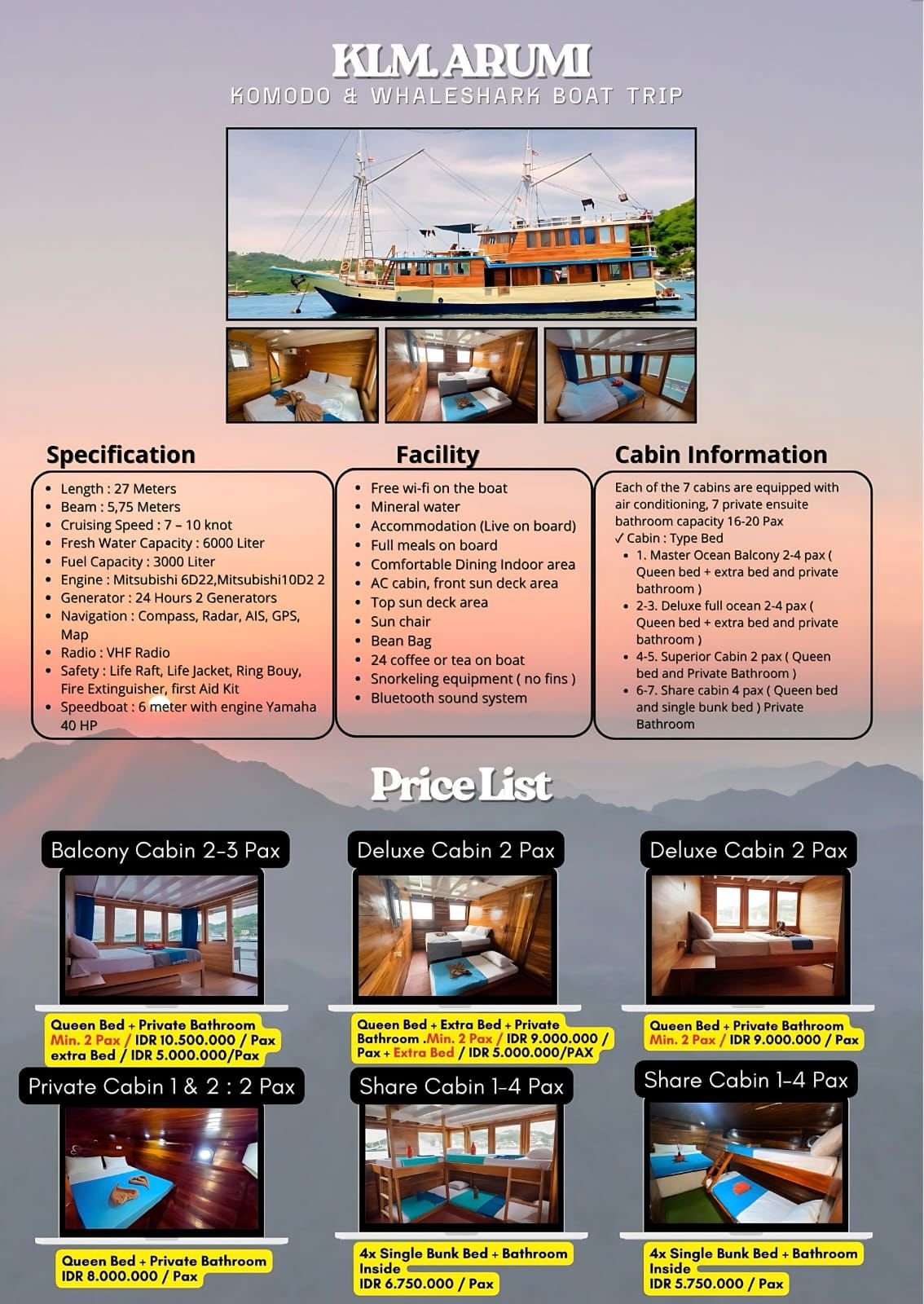 lombok to komodo trip