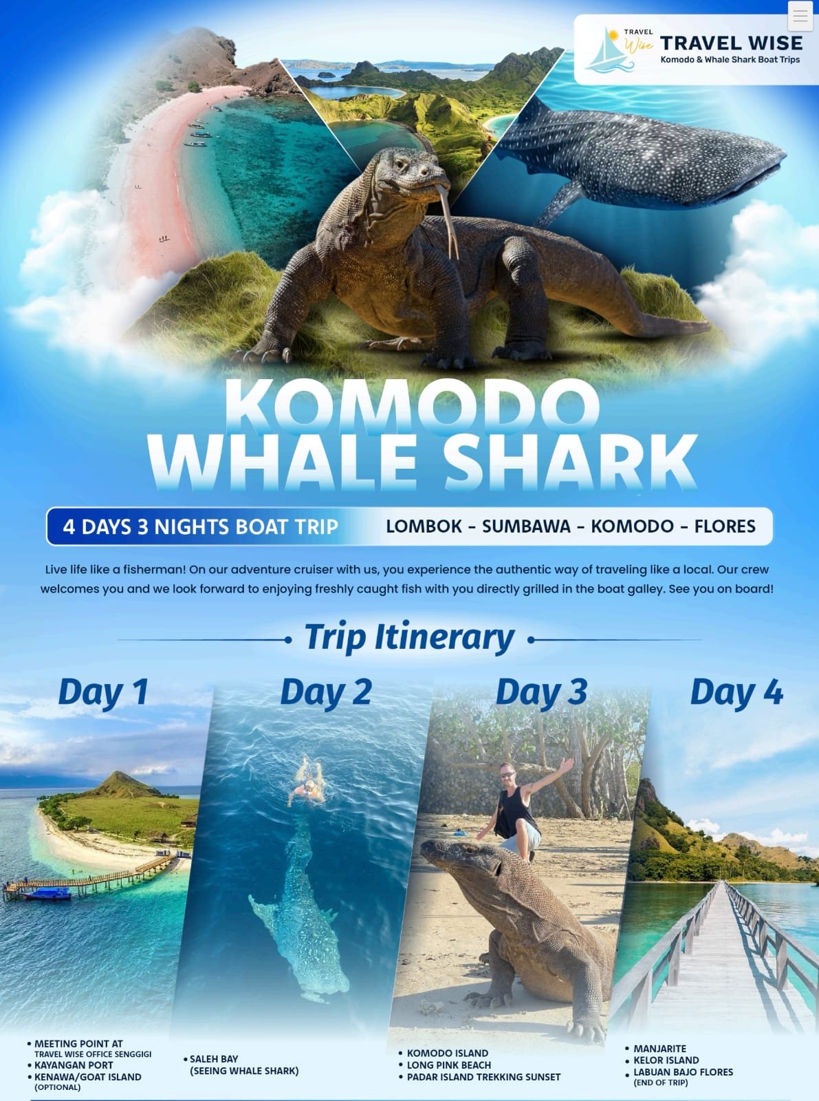 lombok komodo boat standard